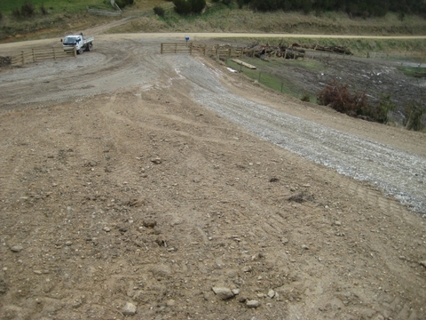 Planting worked areas
