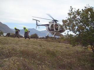 Taking off