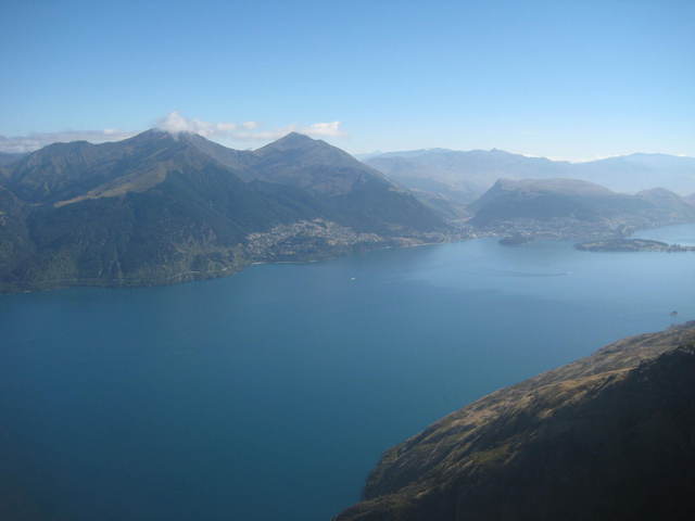 Looking towards Queenstown